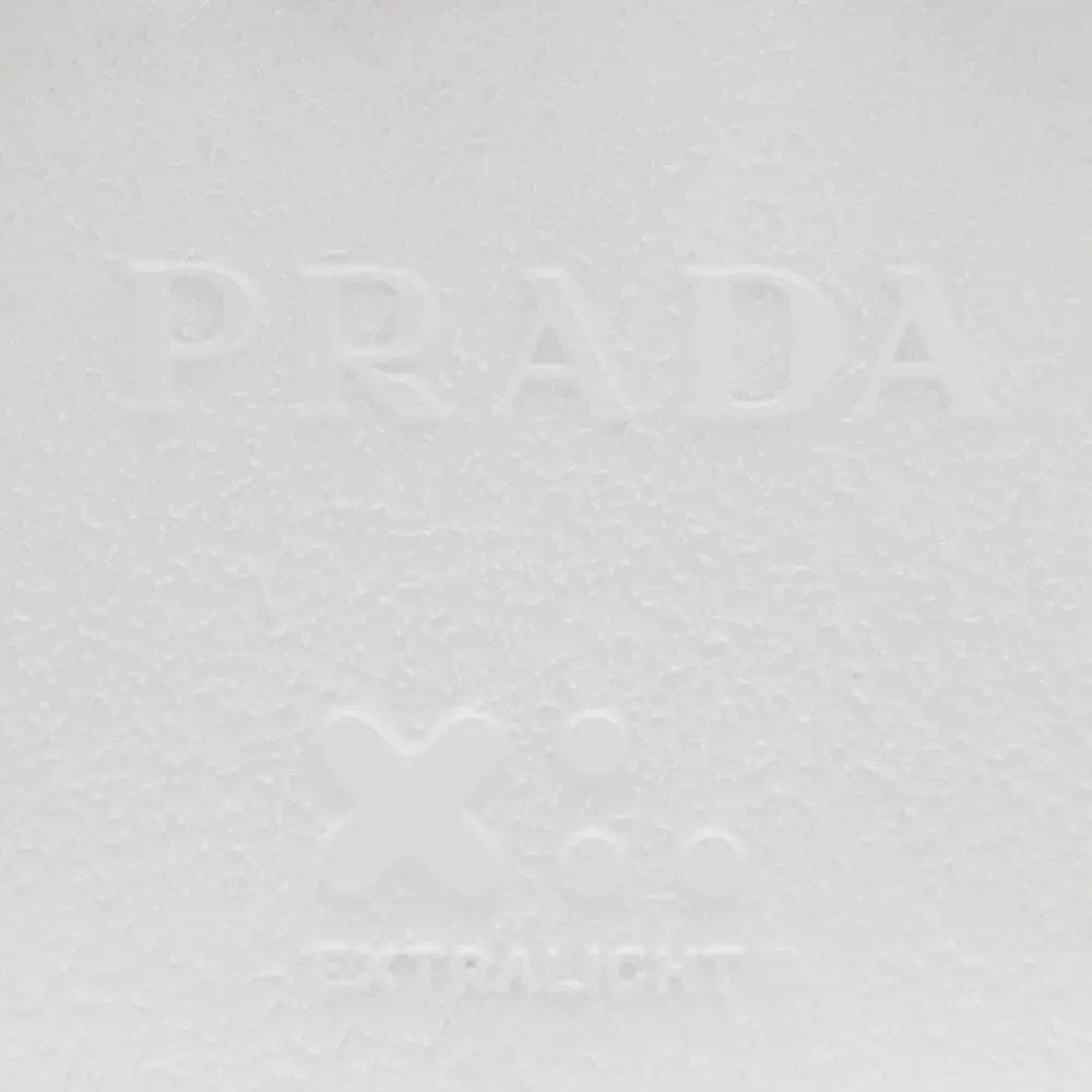 1.9k.$ Prada Men’s Monolith Pouch Combat Boots White Leather Nylon US 10.5 43.5